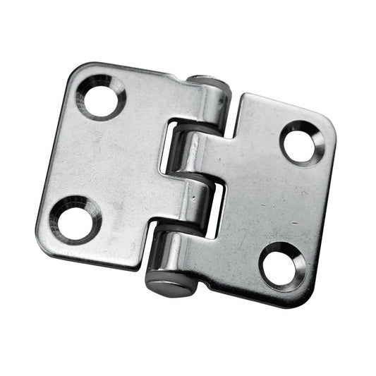 Lalizas Silent Hinge, Reversed, Inox 316, L48mm, W37mm, Thickness 1,8mm