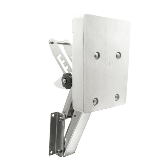 Lalizas Outboard Bracket, Adjustable, w/plastic pad, Inox 316, for engines up to 30kg/15HP