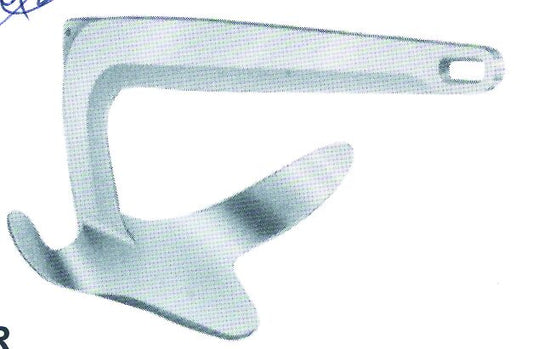 Lalizas Anchor, Bruce Type, Hot-dipped Galvanized, 3,5kg (99207)