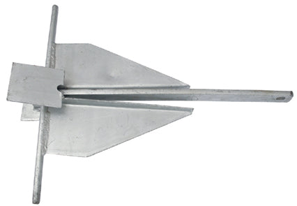 Lalizas Anchor hot dip galvanized, Danforth type,10kg