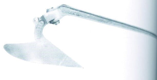 Lalizas Plough anchor,hot dip galvanized, CQR type, 15kg
