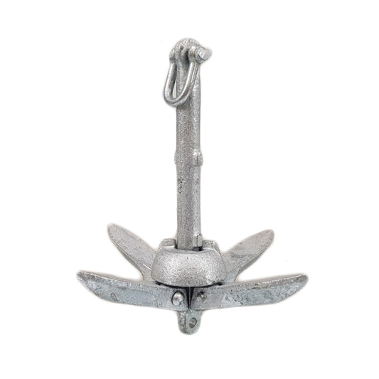 Lalizas Folding anchor,hot dip galvanized,0.7kg