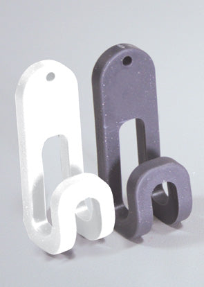 Lalizas Utility Hook 'Store-All', 7,5x2,5x3cm (pack of 2) - White