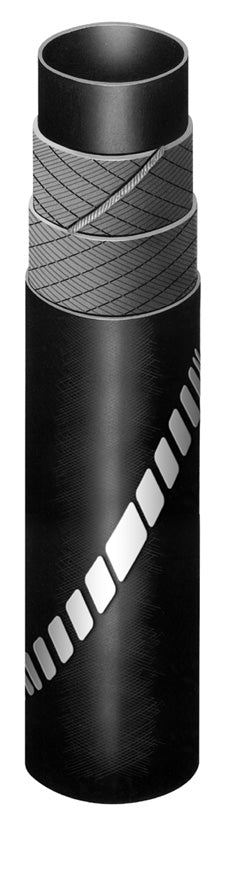 Lalizas Fuel Delivery Hose Fire Resistant CARBO/7840/A1, ISO, Diam. Int. 10mm (3/8''), Ext. 19mm (98552)