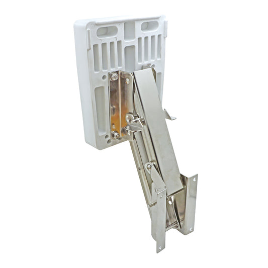 Lalizas Outboard Bracket, Adjustable, w/plastic pad, Inox 316,  for engines up to 20kg/8HP (99493)