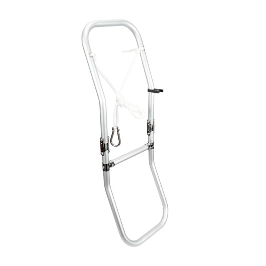 Lalizas Foldable Ladder for Inflatable Boats, 2 steps, Aluminium, L894xW265mm