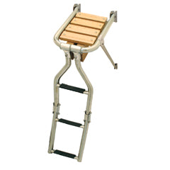 Lalizas Platform with ladder, 210x390mm, Inox 316