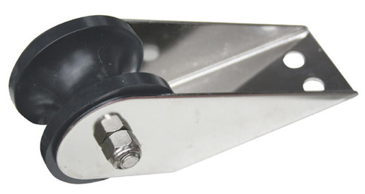 Lalizas Stemhead, Inox 304, L .165mm, w.50mm, roller diam.64mm