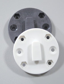 Lalizas Fixed Mount Support Base for "Store-All" Cases Ø6x0,9cm - White (99827)