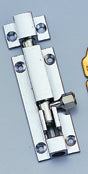 Lalizas Barrel Bolt, Chrome Plated Brass, 2'' (99977)