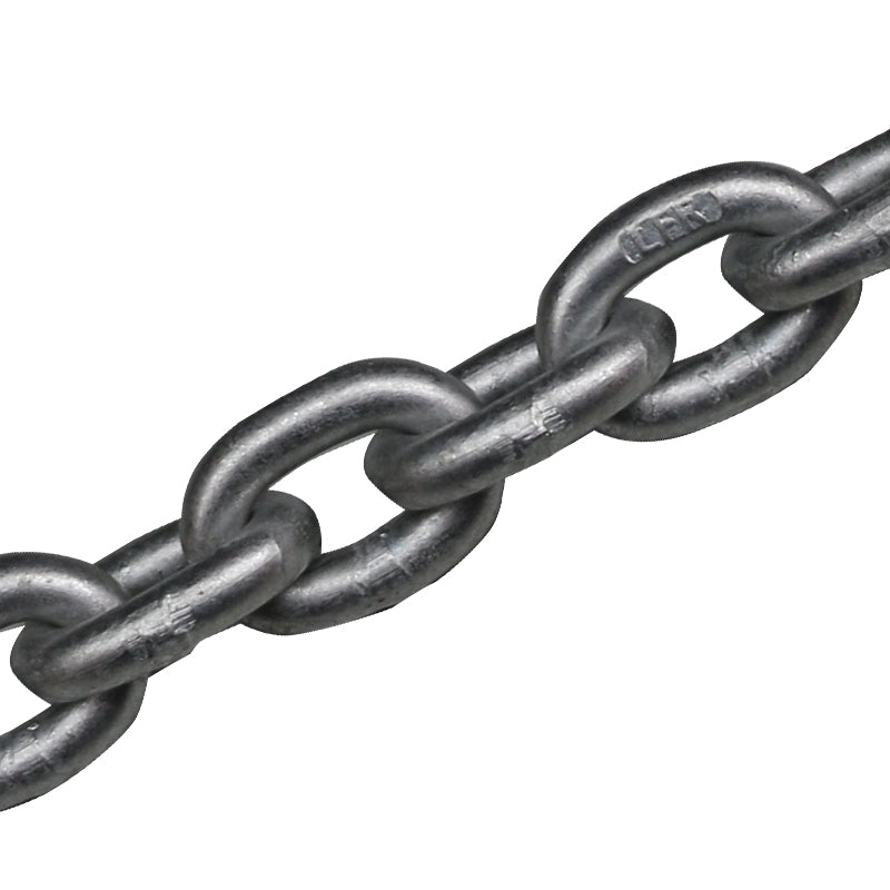 Lofrans Chain (100 Metres), Hot-Dip Galvanized, ISO 4565/DIN 766, G40, Diam. 6mm, Calibrated (72312)