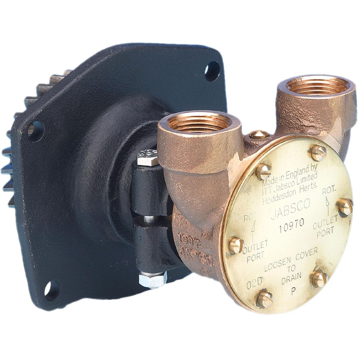Jabsco Engine Cooling Pump 10970 (3/4" NPT / Flange Mount) JAB-10970