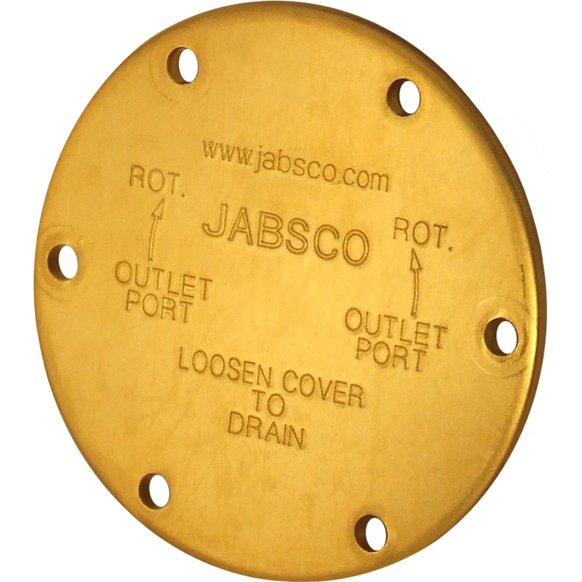 Jabsco Pump End Cover Plate 11831-0000 for Jabsco Engine Cooling Pumps JAB-11831-0000