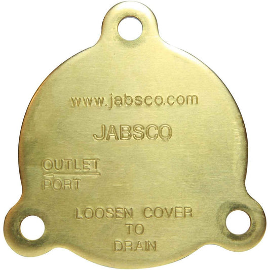 Jabsco 12071-0000 Pump End Cover for Water Puppy & Maxi Puppy Pumps JAB-12071-0000