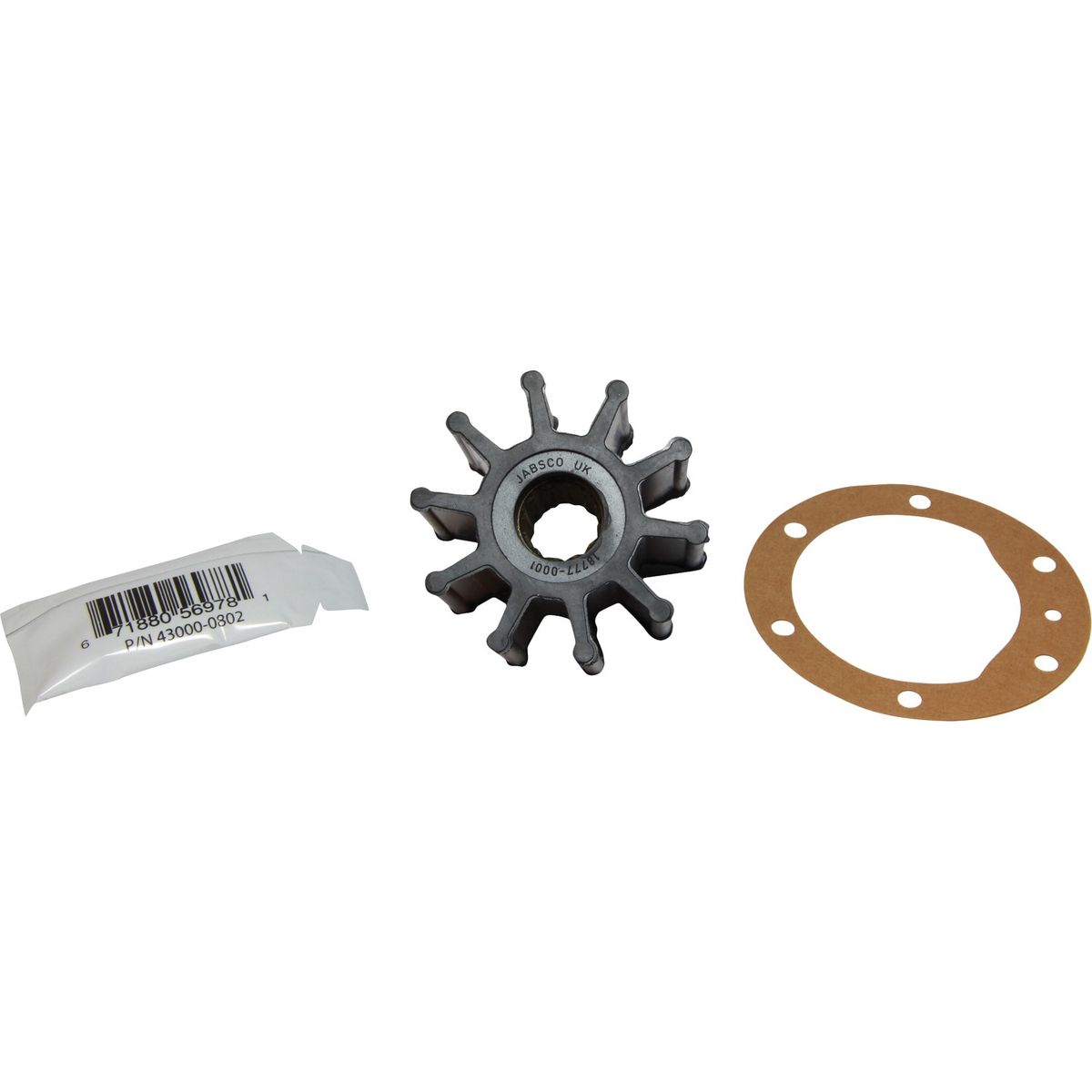Jabsco 18777-0001-P Neoprene Impeller Kit JAB-18777-0001-P