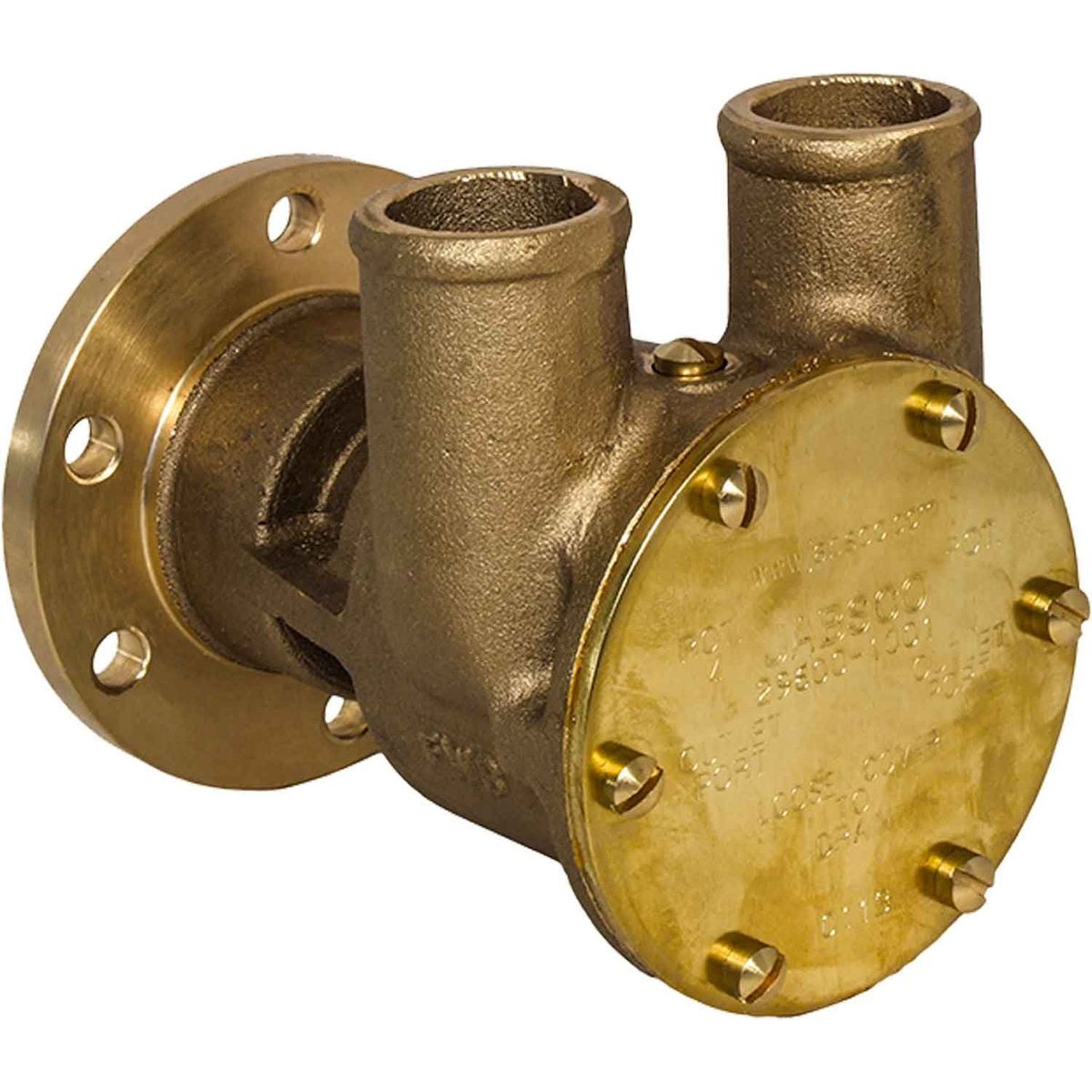 Jabsco Engine Cooling Pump 29600-1001 (32mm Hose / Flange Mount) JAB-29600-1001