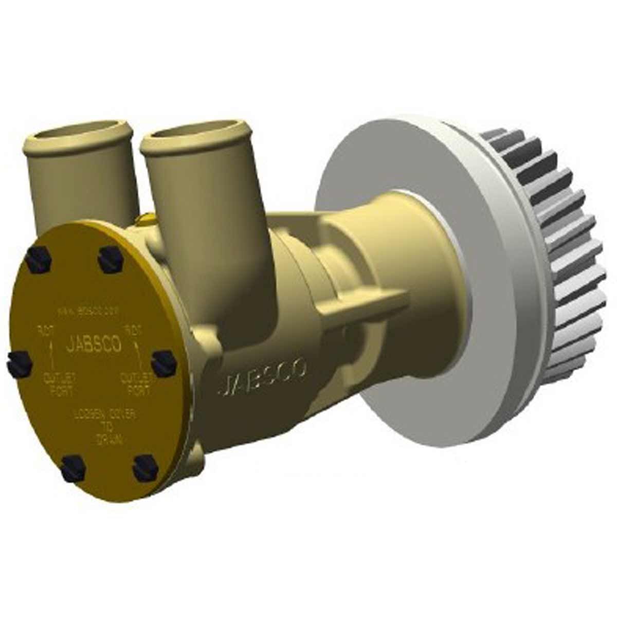 Jabsco Engine Cooling Pump 29630-1301A (32mm Hose / Flange Mount) JAB-29630-1301A