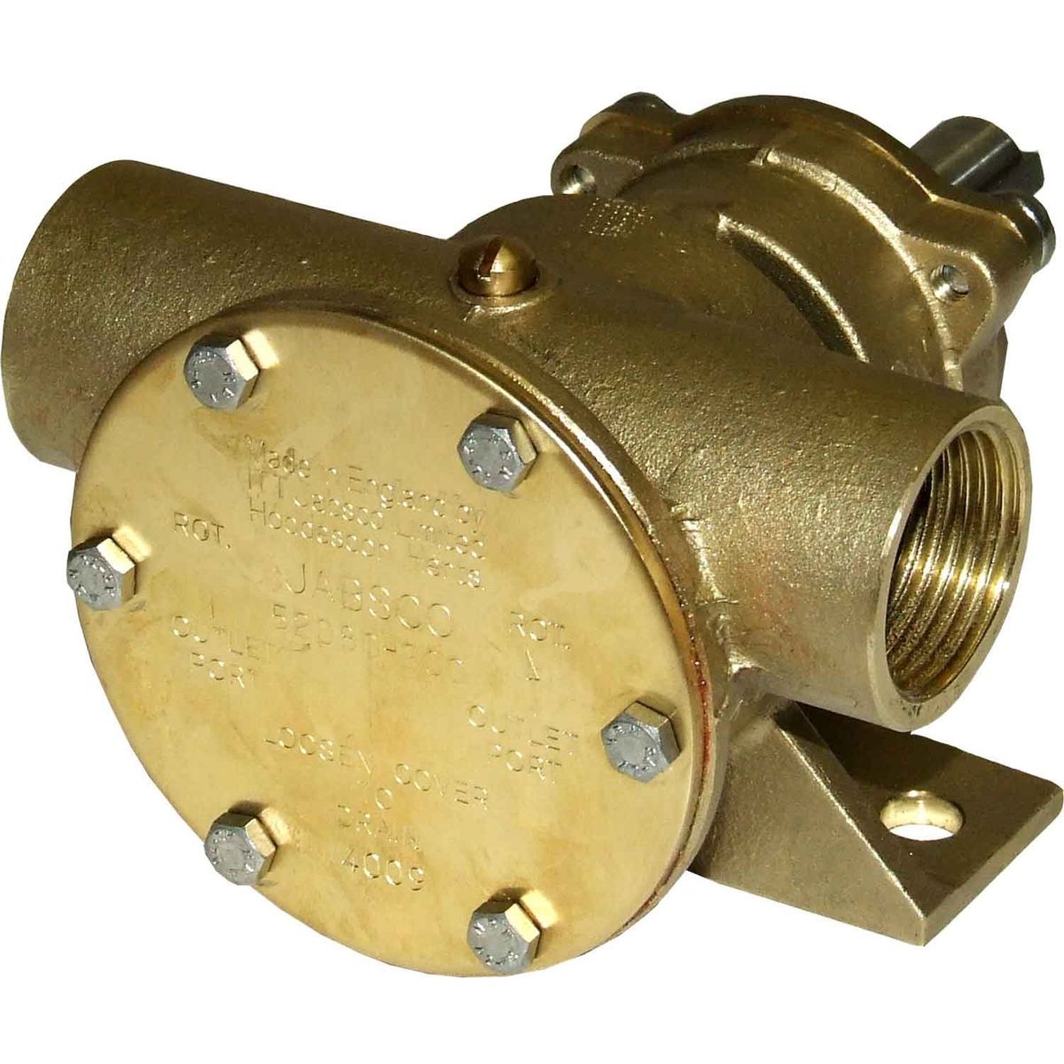 Jabsco 52080-2001 Foot Mounted Engine Cooling Pump (1" BSP) JAB-52080-2001