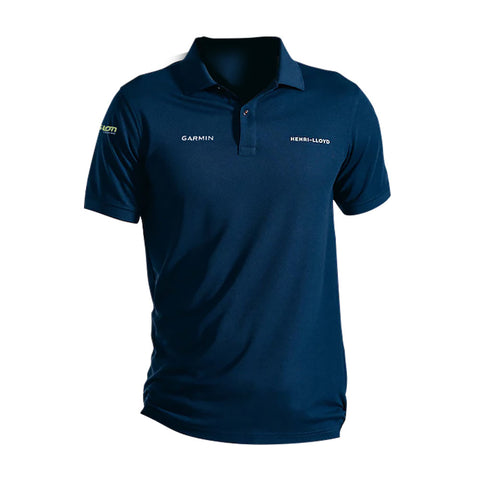 Garmin Branded Henri Lloyd Mav Tec Polo Shirt - Navy - Small