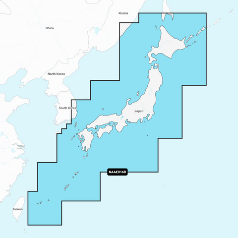 Navionics+ Regular Chart: AE016R - Japan