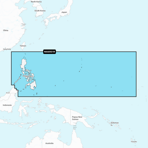 Navionics+ Regular Chart: AE021R - Philippines