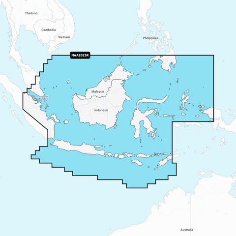 Navionics+ Regular Chart: AE023R - Java & Borneo