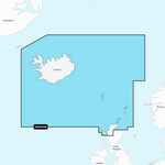 Navionics+ Regular Chart: EU043R - Iceland to Orkney