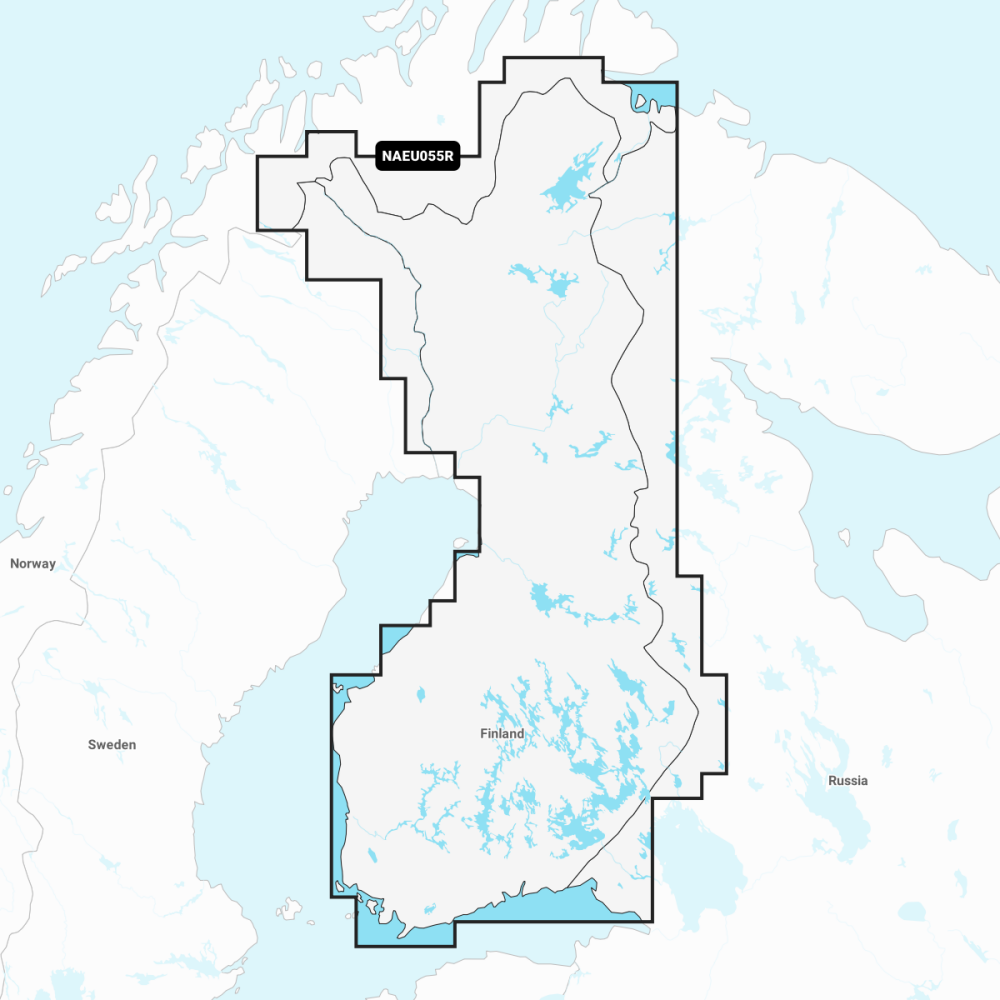Navionics+ Regular Chart: EU055R - Finland Lakes & Rivers