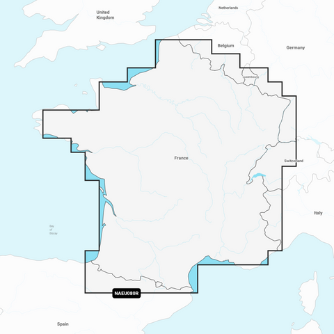 Navionics+ Regular Chart: EU080R - France Lakes & Rivers