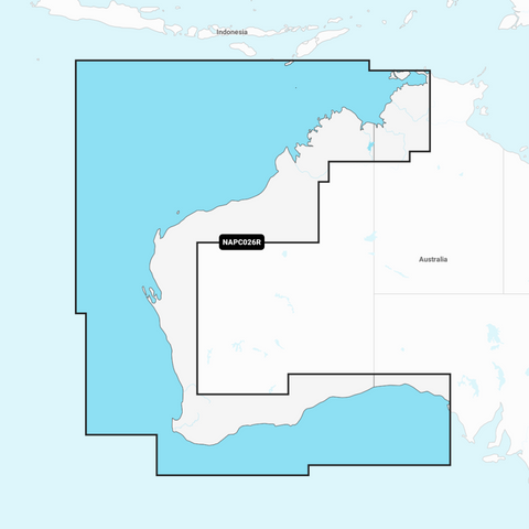 Navionics+ Regular Chart: PC026R - Australia West