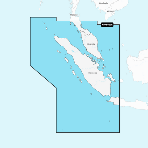 Navionics Platinum+ Regular Chart: AE022R - Sumatra