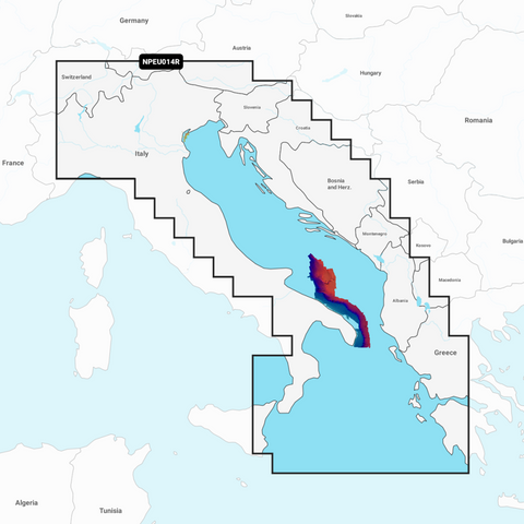 Navionics Platinum+ Regular Chart: EU014R - Italy Adriatic Sea