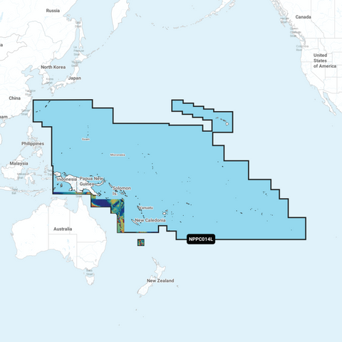 Navionics Platinum+ Large Chart: PC014L - Pacific Islands