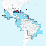 Navionics Platinum+ Large Chart: SA004L - Mexico Caribbean to Brazil