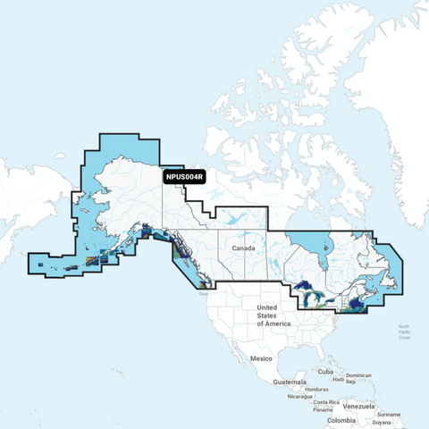 Navionics Platinum+ Regular Chart: US004R - Canada & Alaska