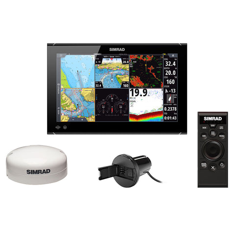 Simrad NSO evo3S Glass Bridge 16" System Pack