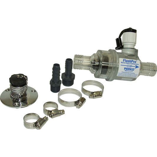 Perko 0457DP7 FlushPro Engine Flushing Valve Kit (32mm Hose)
