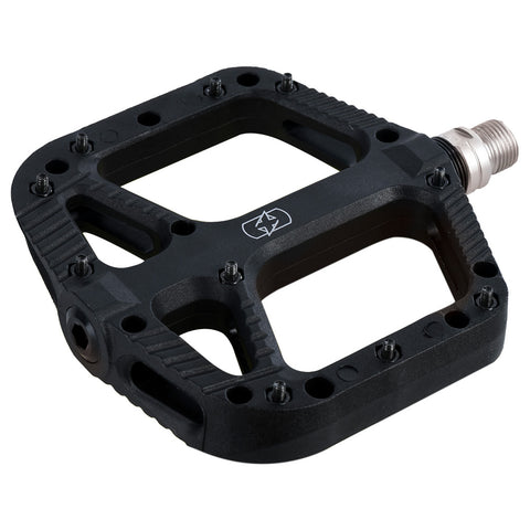 Oxford Loam 20 Nylon Flat Pedals - Black