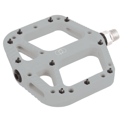 Oxford Loam 20 Nylon Flat Pedals - Grey