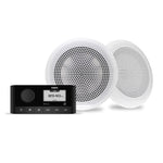 Fusion RA60KCW Marine Stereo & EL Classic Speaker Bundle