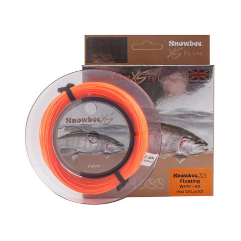 Snowbee XS Floating Fly Line High Viz Orange - WF6