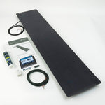 Solar Technology 60W Black Flexi Rear Exit Solar Panel Glue & 15A MPPT