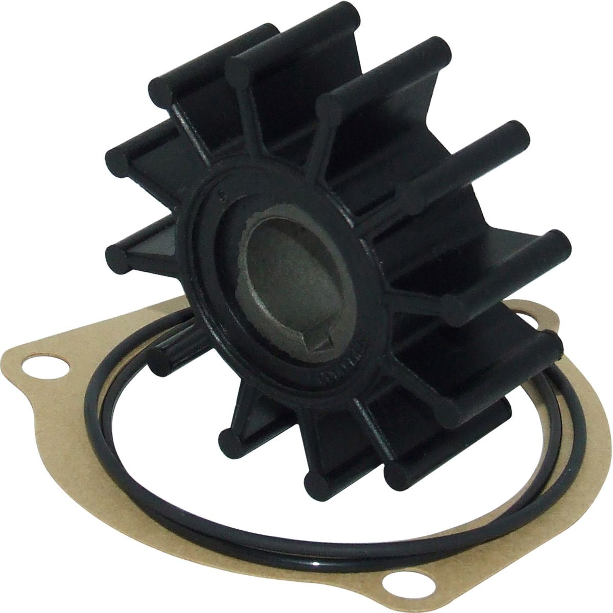 Sherwood 09000K Flexible 12 Vane Neoprene Impeller Kit (Through Key) SW09000K