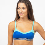 Fourth Element REEF BIKINI TOP AQUA/BLUE XL