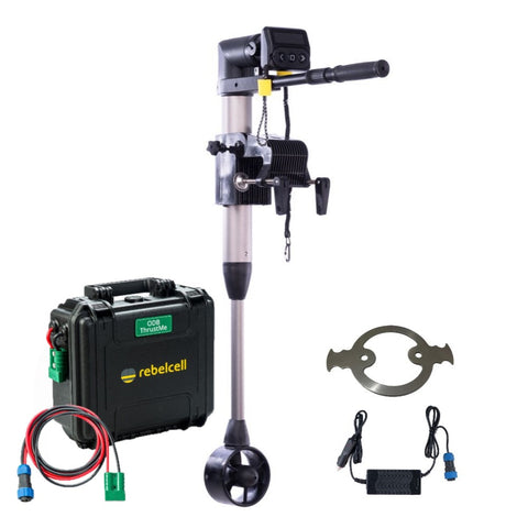 ThrustMe Kicker Electric Outboard & Rebelcell Outdoorbox Bundle