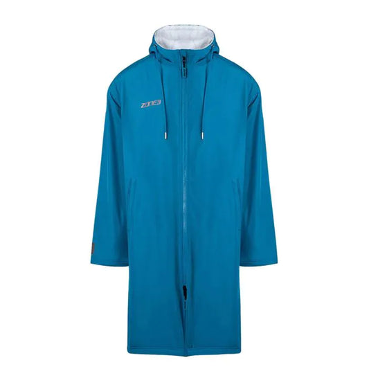 ZONE3 Recycled Parka Robe Teal/Cream/Copper CW23URPCR106/M (Medium)