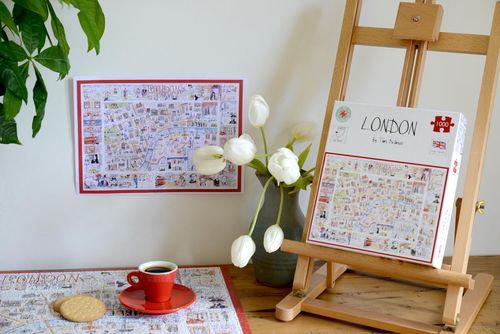 London - Tim Bulmer 1000 piece Jigsaw Puzzle