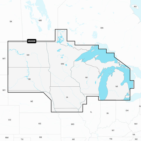 Garmin Navionics+ Chart: US005R - U.S. North