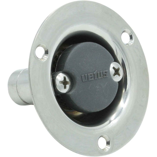 Vetus Stainless Steel Breather Nipple (16mm Hose) V-AB16S