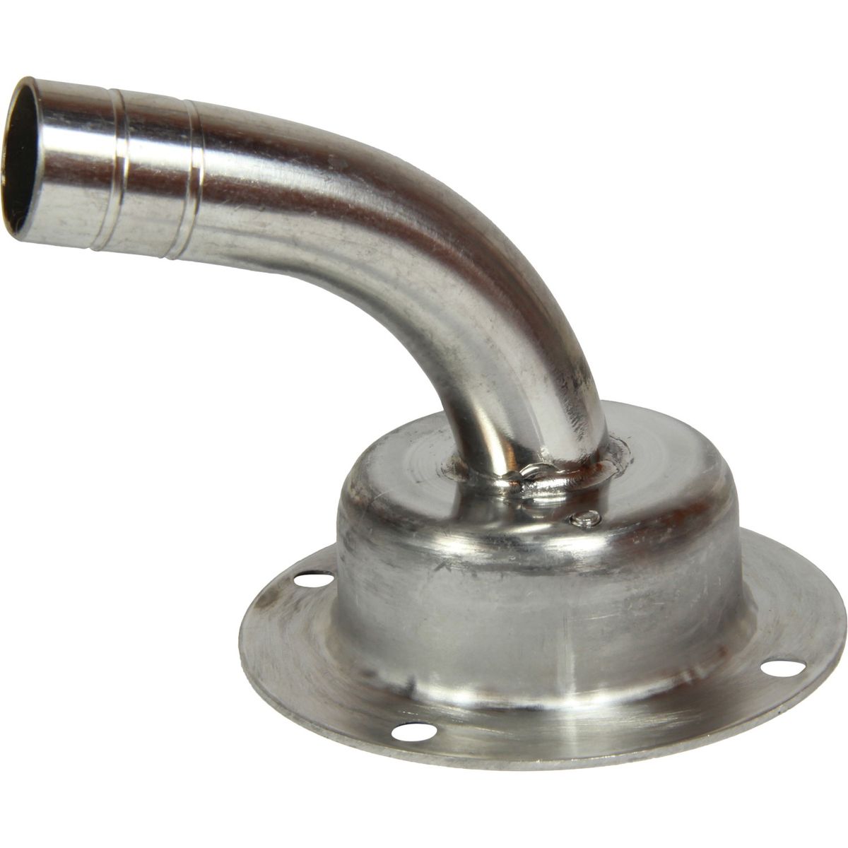 Vetus Stainless Steel Breather Nipple (Angled / 19mm Hose) V-AB19B
